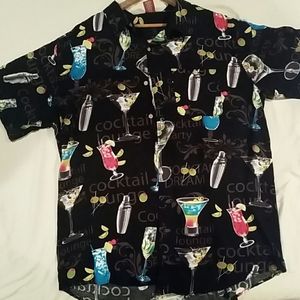 Junction West Cocktail Theme Hawaiian Shirt